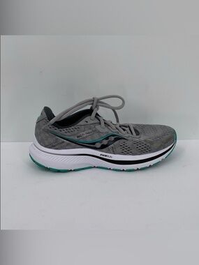 Saucony Omni XX 20 running sneakers shoe gray green Power Run FormFit women 7.5